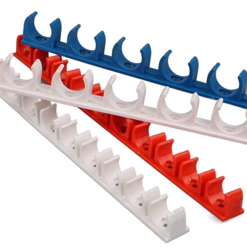 2 chiếc 16mm 20mm ống nước kẹp PVC PPR ống hỗ trợ móc ống nước kẹp vườn hệ thống tưới phụ kiện