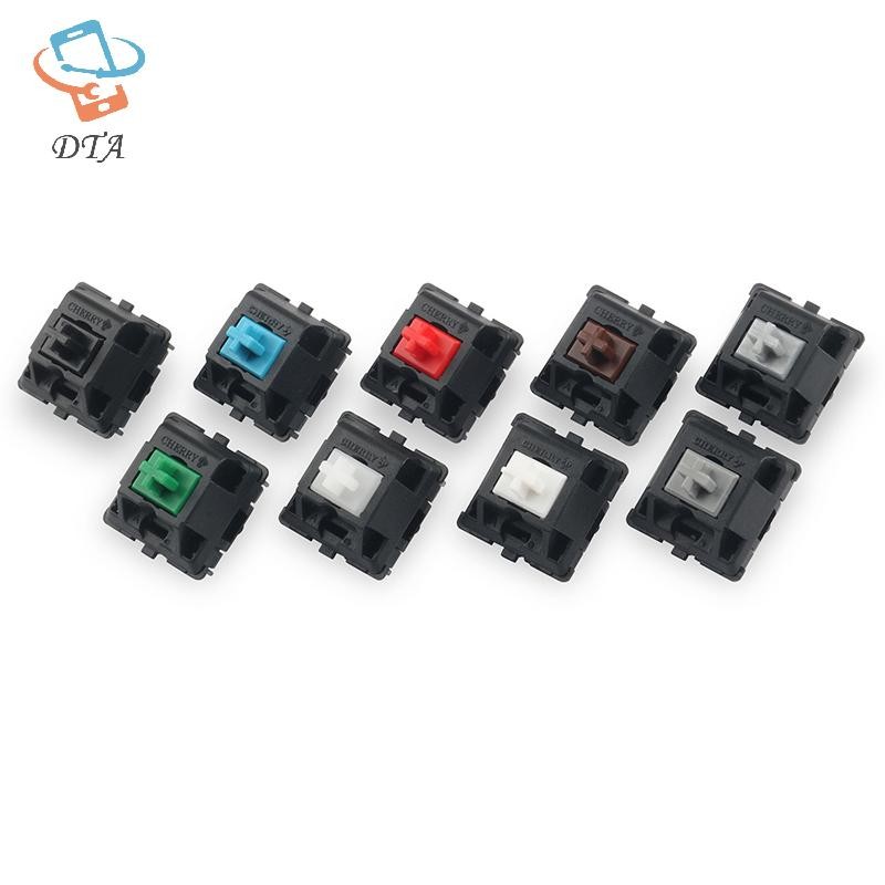 [DTA] Bàn Phím Cơ Cherry MX Bạc Hồng MX Nâu Xanh 3 Pin Anh Đào Sáng Cho Bàn Phím Cơ VN