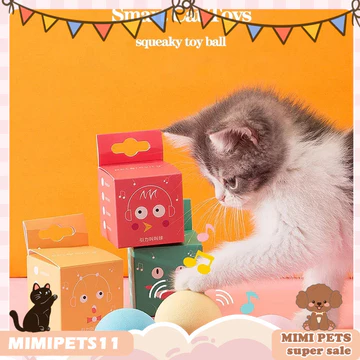 Đồ chơi mèo thông minh Bóng tương tác Catnip Đồ chơi huấn luyện mèo cho thú cưng bóng thú cưng Đồ dùng kêu rít Sản phẩm Đồ chơi sang trọng cho mèo con