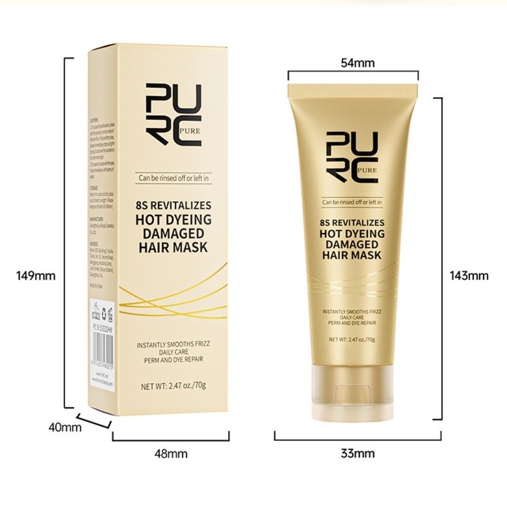 STARYSWAY Keratin Hair Treatment, Smoothing Straightening 8 Giây Hair, Hiệu quả Không hấp Kem dưỡng tóc Sửa chữa mềm mại Chăm sóc tóc chuyên nghiệp