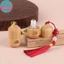 Sund 1ml Con Lăn Tre Trống Chai Chăm Sóc Da Hộp Đựng Phong Cách Cổ Đại Cuộn Trên Chai Nước Hoa Nhỏ Có Mặt Dây Chuyền VN