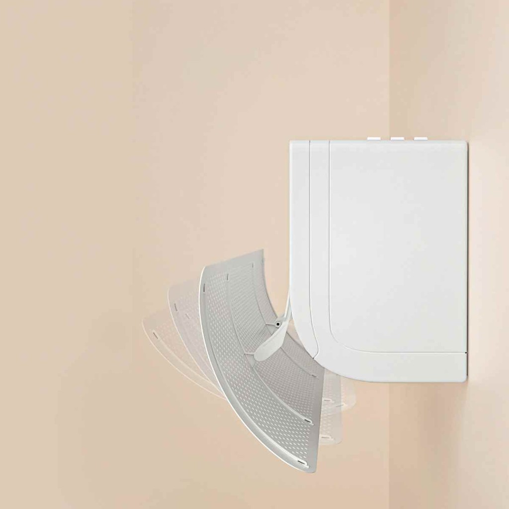 Tắm Chắn Gió Điều Hòa Cao Cấp Hòa Xoay 180 Độ, Điều Chỉnh Kích Thước Tùy Ý, Tấm Chắn Máy Lạnh Đảo Hướng Gió