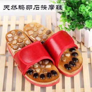 Dép massage, Dép bấm huyệt, giày trị liệu chân, đế đá cuội nam, dép đi trong nhà chăm sóc sức khỏe trong nhà, dép Hè Nữ OY1N