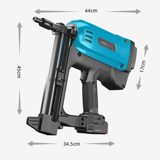 Máy Bắn Đinh Bê Tông Dùng Gas – Tặng 2 Pin + 3000 Đinh | Máy Bắn Đinh Công Nghiệp Gắn Gạch, Bắn Sắt, Tường, Bê Tông
