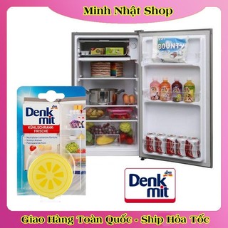 [Mẫu mới nhất] Sáp khử mùi tủ lạnh Denkmit hương chanh