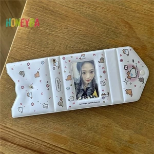< Honeyba > Hộp đựng thẻ ảnh 3 Inch 40 khe cắm Kpop Chất kết dính thần tượng Bưu thiếp Lomo Card Album ảnh Bộ sưu tập thẻ Chất kết dính Photocards