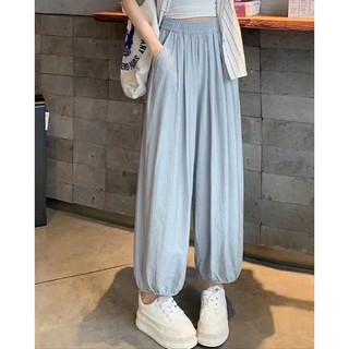[Deal mở bán] [58_Combo 2q] Quần jogger nữ chất đũi vân mây thoáng mát Dễ phối đồ - Quần Đũi đi biển