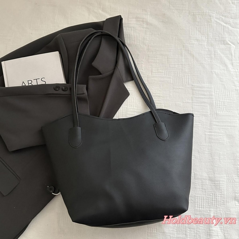 Túi xách nữ dung tích lớn Túi Tote PU đơn giản thời trang để làm việc Mua sắm hàng ngày Du lịch