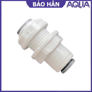 Nối vách 6mm - Vách Ngăn Nối Nhanh Máy Lọc Nước - Cút nóng lạnh - Co cút máy lọc nước