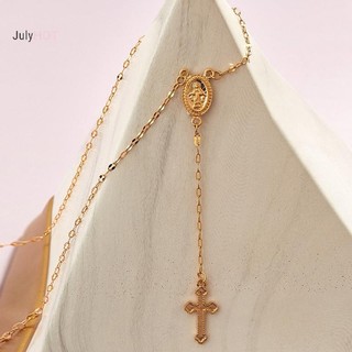 JULYHOT Thời Trang Vintage Christian Thánh Giá Tôn Giáo Mặt Dây Chuyền Vòng Cổ Đức Trinh Nữ Maria sel Tòn Ten Xương Đòn Dây Xích Dành Cho Nữ Quyến Rũ Trang Sức Quà Tặng Massivedeals