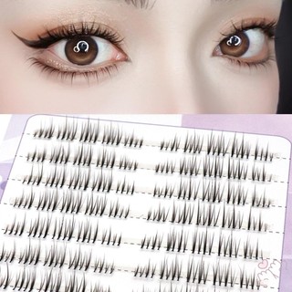 Phần mở rộng lông mi dưới không keo Kết hợp chiều dài Wispy Lash Extension Hoàn hảo cho bé gái Trang điểm mắt ngủ