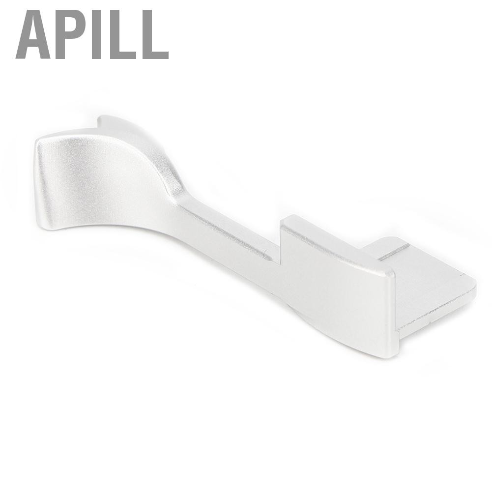 Apill Máy ảnh Apill-VN Tonysa Grip Grip Silver Aluminium Alloy Finger Tay cầm phụ kiện cho Leica Q/Q2