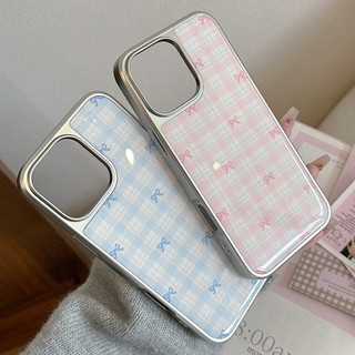 [Sheren] Ốp Điện Thoại Sweet Bow Thích Hợp Cho i16 15 14 13 12 11 pro max Vỏ Bảo Vệ Chống Sốc