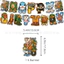ST2 Ý Brainrot Tung Sahur chủ đề tiệc biểu ngữ bong bóng trang trí Caketopper đạo cụ cung cấp TS2