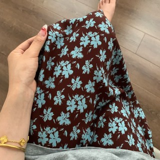 Vải Cotton Lụa Thoáng Khí 25 Phong Cách Mới Mùa Hè Co Giãn Eo Mỏng Phù Hợp Với Cao Cấp Ôm Hơn Nhìn Phù Hợp Với Váy Chữ A Hoa Mặc Ngoài