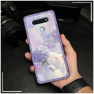 Ốp Điện Thoại Bền Chống Bụi Bẩn Cho LG Q51 Động Vật Hoạt Hình Dễ Thương TPU Mềm Ốp Lưng Chống Va Đập Chống Bụi Thiết Kế Thời Trang Bảo Vệ Túi Điện Thoại Bọc Toàn Bộ Graffiti Chống Sốc