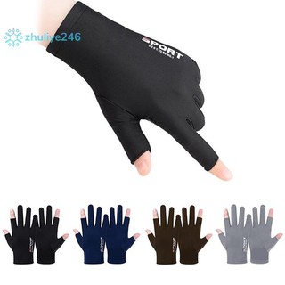 < zhuliye246 > Găng tay câu cá nam nữ chống tia cực tím Găng tay thể thao đi xe đạp thoáng khí Câu cá