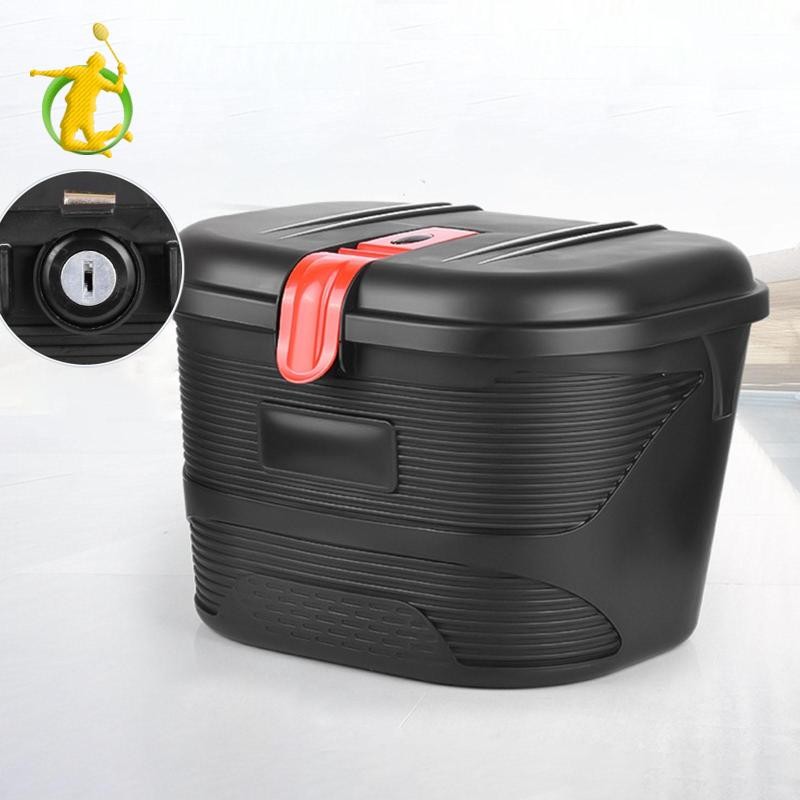 Giỏ xe đạp điện có khóa có nắp đậy Giỏ xe đạp dung tích lớn 20L cho