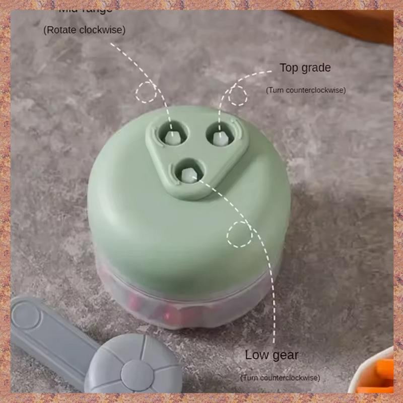 Máy Xay Thực Phẩm Có Hộp Đựng Hành Chopper Hướng Dẫn Sử Dụng Máy Xay Thực Phẩm Trắng 250ML (R F C V)