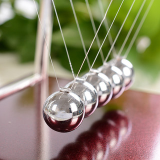 Newton Con lắc Bóng thép kim loại Máy tính để bàn Giải nén Trang trí biểu diễn vật lý sáng tạo Quà tặng văn phòng Con lắc Newton, Bóng thép kim loại, Trình diễn vật lý, Sản xuất Seiko