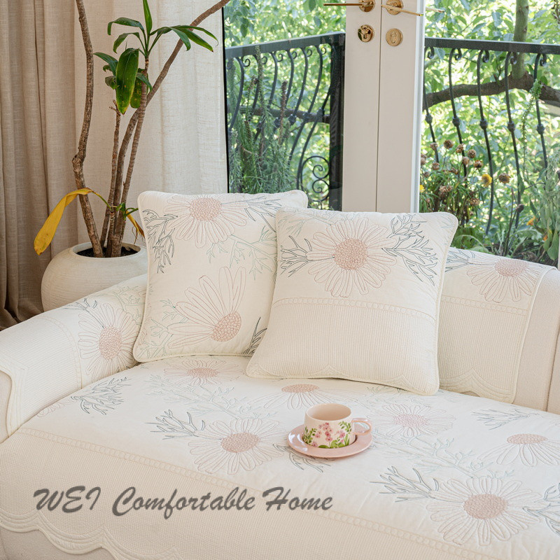 2025 Đệm Sofa Mới Bộ Sofa Cotton Tất Cả Các Mùa 123 Chỗ