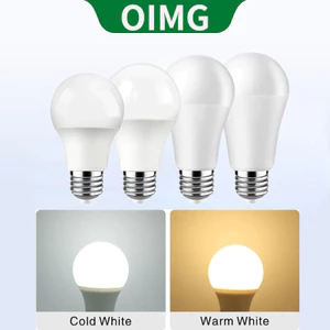 Bóng đèn LED OIMG E27 A60 3W 5W 7W 9W 12W 15W 18W 24W 220V 3000K / 6500K Trắng ấm & Ánh sáng ban ngày Chăm sóc mắt Tiết kiệm năng lượng