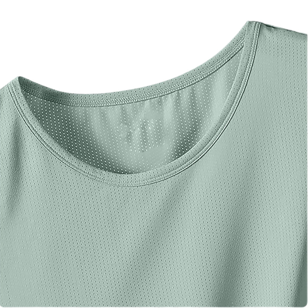 Nam Chạy Bộ Thể Thao Thể Dục Không Tay Nam Singlet