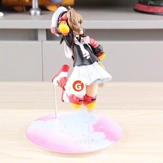 20cm Thẻ Captor Sakura Anime Kỷ Niệm 25 Năm Sakura Kinomoto Tỉ Lệ 1 / 7 Pvc Hình