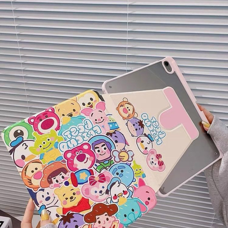 Ốp Lưng Máy Tính Bảng Cho Samsung Galaxy S10ULTRA Tab A9 Plus S9plus / s10plus 12.4inch Tab S6 lite 10.4inch Tab A7 lite S7plus / S8plus S9 FE + Kiểu Sách Xoay Có Giá Đỡ Bút Chì