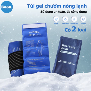 Gói gel nóng lạnh, Túi chườm nóng lạnh đa năng, Túi chườm nóng lạnh và làm ấm cơ thể, lạnh lâu dùng được nhiều lần