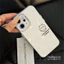 ibumpers Ốp Điện Thoại iPhone Họa Tiết Chikawa Dễ Thương Cho IPhone 16 15 14 12 13 11 Pro Max IP 7 8 Plus X XS XR Ốp Lưng IMD Cứng Và Nhẵn