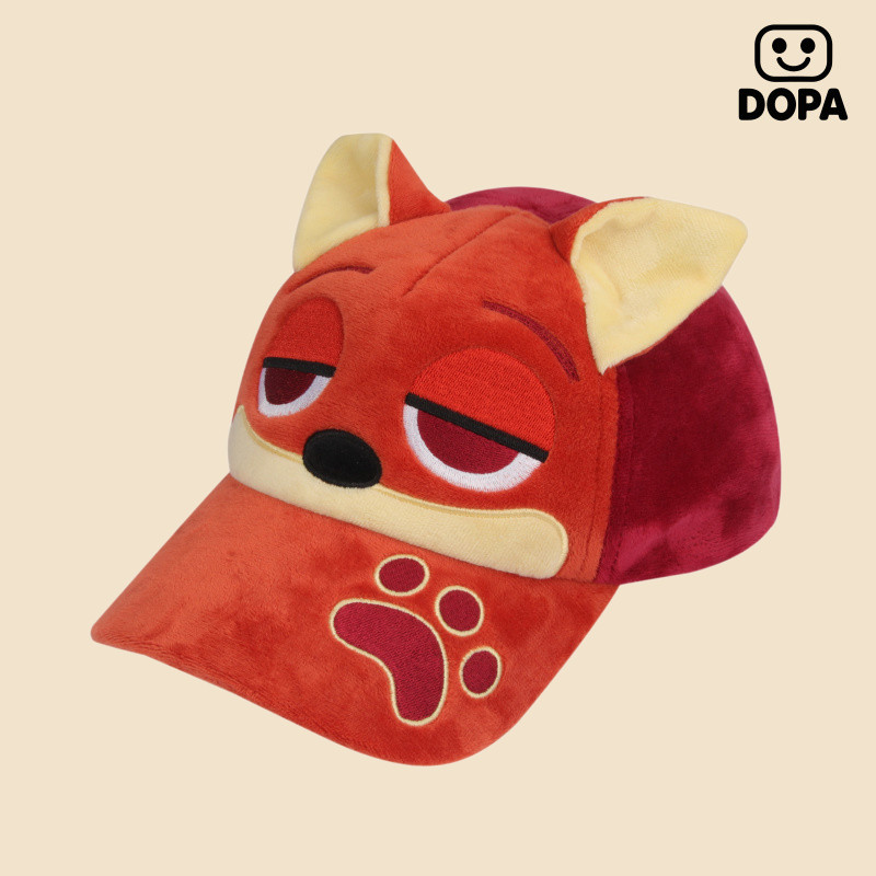 Giao hàng nhanh Mũ bóng chày cosplay Judy Nick Mũ thỏ Judy hoạt hình Mũ động vật điên Mùa thu đông Mũ tai mèo và mỏ vịt