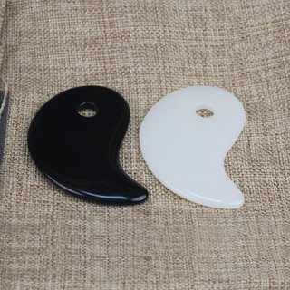 Bảng Gua Sha cho mặt và mắt, bút massage đa năng, cá Yin Yang, Thái Cực Quyền, bảng Gua Sha tám hình
