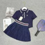 Bộ thể thao nữ, Bộ Áo Váy kiểu mới chơi Pickleball, Golf Tennis-QC cao cấp