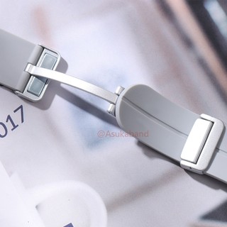 Dây đeo đồng hồ silicon có khóa từ tính đầy màu sắc 18mm 20mm 22mm Dây đeo đồng hồ đa năng Thay thế thể thao Phát hành nhanh Vòng tay chống nước Nam Nữ Phụ kiện đồng hồ