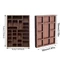 Giá đỡ trang sức Mini BAMBOOB, ngăn kệ trang sức thu nhỏ màu nâu, Lưới đa dạng sáng tạo Giá trưng bày hàng hóa Đồ chơi mô hình