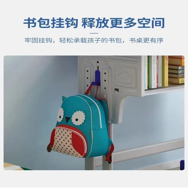 Móc ghế học sinh, móc ba lô, phụ kiện móc ba lô, khóa ba lô học sinh tiểu học và trung học, móc nhựa ghế học sinh 6FVL
