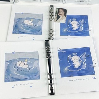 Sổ Đựng Card Album Ảnh Binder A5 6 Còng Hình Cún Cute Timo VPBL15