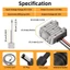 Cáp nguồn tăng tốc FANIELLAPOWELL, Bộ chuyển đổi dây nguồn DC 30V 3.5A 12 đến 30V, Bộ chuyển đổi chống nước IP68 di động Bộ chuyển đổi DC cho Starlink Mini Outdoor