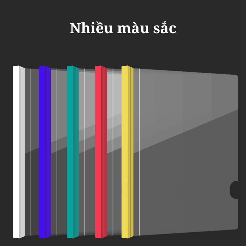 File Gáy Rút Đựng Tài Liệu A4 - Bìa Kẹp Hồ Sơ Trong Suốt, Tiện Lợi Cho Học Sinh, Sinh Viên Và Văn Phòng