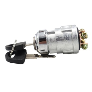 LOOKSHOW Universal 12V 4 Vị Trí Đánh Lửa Thuyền Ô Tô BẬT / TẮT / Khởi Động Công Tắc Đánh Lửa Khóa Với 2 Phím Đánh Lửa Khóa Khởi Động Công Tắc C5E2