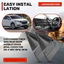 Xe Ô Tô Sợi Carbon Bên Tay Nắm Cửa Sau Bao Bát Cho -V 2016-2018
