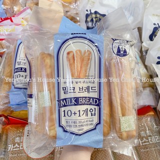 Bánh que sữa bơ Baked Bread - 10 +1 cái - 352g