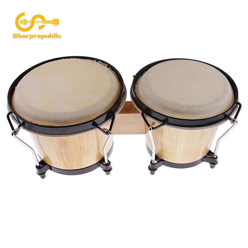 Sharprepublic Instruments Bongo Drum Bongo Drum Bộ gõ trống Châu Phi ...