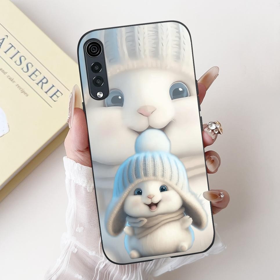 Họa Tiết Thời Trang Hoa Thú Đáng Yêu Vỏ Cho LG Velvet / Velvet 5G UW Vỏ Điện Thoại Matte Mềm Lỏng Silicon