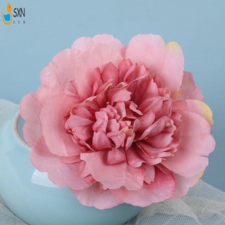 Kẹp Tóc Bên Hoa Lụa Màu Sắc Nhẹ Nhàng Hoa Nhân Tạo Vintage Kẹp Tóc Cho Dày Xoăn Tạo Kiểu Tóc Trang Trí