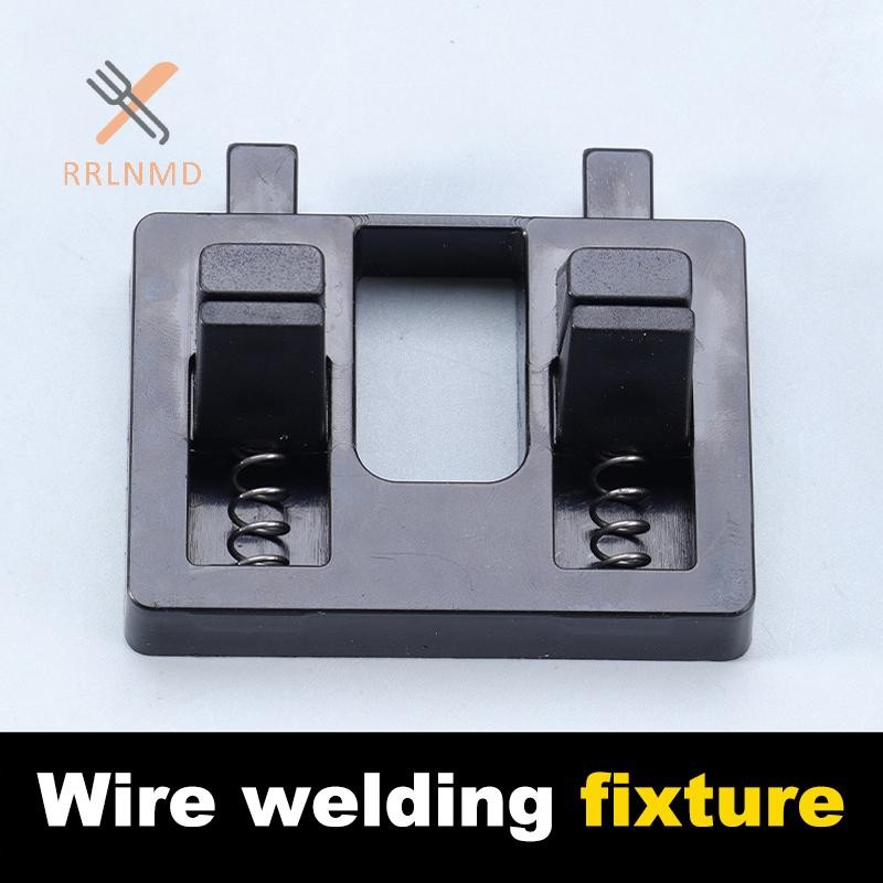 RRLNMD 1 Dây Điện Hàn Cố Định Giữ Điện Ổn Định Giá Đỡ Dây Chống Trơn Trượt Kẹp Kép Dụng Cụ Hàn Phụ Kiện MỚI