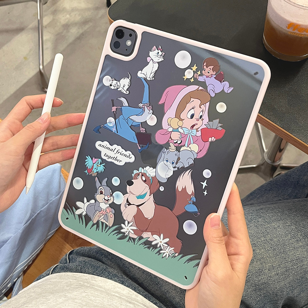 Vỏ Sóc Acrylic Cứng Cho Mini6 Mini7 A17Pro IPad 5 6 7 8 9 10 11 A16 Air 2 3 4 5 6 Air 11 M2 Pro10.5 10.2 "Pro11 2018 2020 2021 2022 M4 Pro13 2024 2025