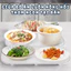 Khay Hâm Nóng Thức Ăn , Đế Hâm Nóng Đồ Uống Đa Năng Tiện Lợi - Mặt Kính Cường Lực Chắc Chắn - Lỗi 1 đổi 1