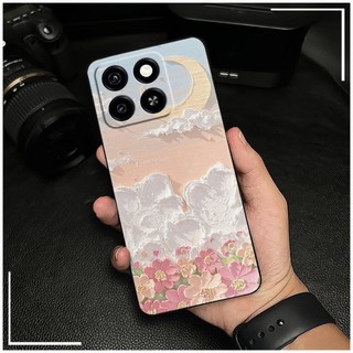 Ốp điện thoại ZTE Blade A35/A55, TPU mềm, chống va đập, bền, chống bụi, thiết kế hoạt hình hoa